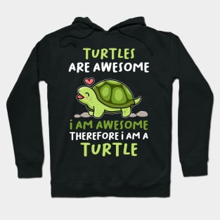 Tortoise Turtle Lover Cool Sea Turtle Gift For Men Women Hoodie